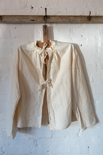 Wol Hide Drawstring Jacket Natural